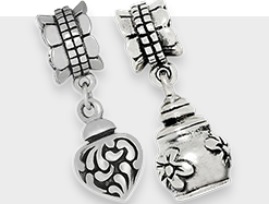 Charms para cinzas prata