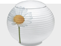 Urnas funerárias em porcelana