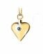 Pingente para cinzas em ouro amarelo 14k