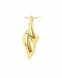 Pingente de freixo 14k. ouro amarelo
