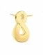 Pingente de freixo 14k. ouro amarelo