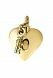 Joia para cinzas 14k. ouro amarelo