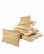 Bolsa de dispersão para cinzas de bambu / urna com flor e fita
