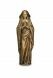 Estátua comemorativa de Maria com mãos postas – feita de bronze