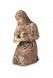Estátua comemorativa de menina das flores – feita de bronze