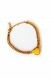 Pulseira para cinzas com coração em aço inoxidável dourado – auto-preenchível