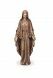 Estátua comemorativa de Maria com braços abertos – 3D, independente, com encaixe na parte inferior