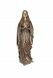 Estátua comemorativa de Maria com mãos postas – 3D, independente, com encaixe na parte inferior
