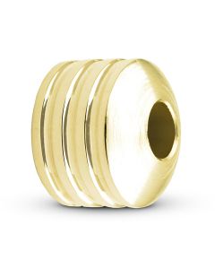 Amuleto/conta para cinzas memoriais em ouro
