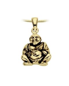 Pingente de freixo 14k. ouro amarelo