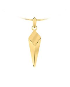 Pingente de freixo 14k. ouro amarelo