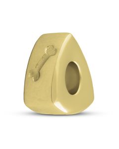 Amuleto/conta para cinzas memoriais em ouro