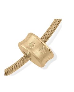 Amuleto/conta para cinzas memoriais em ouro