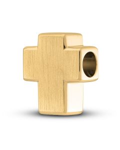 Amuleto/conta para cinzas memoriais em ouro