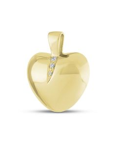 Pingente de freixo 14k. ouro amarelo