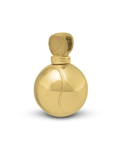 Pingente para cinzas de cremação em ouro