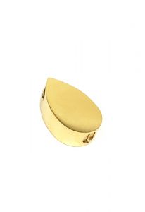Pingente para cinzas banhado a ouro