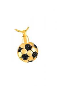 Pingente para cinzas banhado a ouro