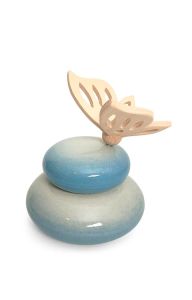 Urna para cinzas de cremação de bebê feita à mão