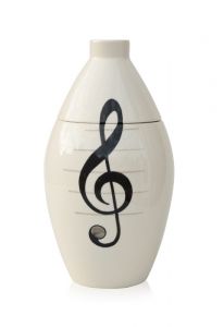 Urna funerária pintada à mão
