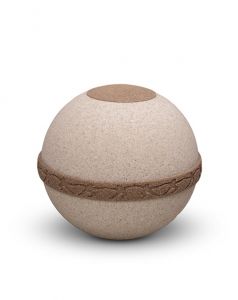Urna funerária biodegradável