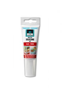 Cola de silicone transparente Bison para urnas funerárias
