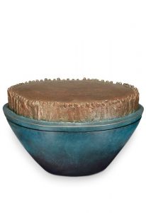 Urna funerária em bronze