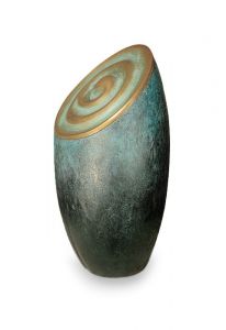 Urna funerária em bronze