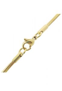 Pulseira dourada para encantos em vários comprimentos