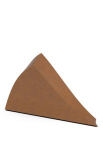 Urna funerária para adultos em aço corten