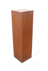 Pedestal em aço corten (afiado)