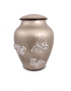 Urna para cinzas de vidro de cristal