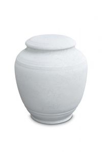 Mini urna funerária de porcelana 'Classica' - Gelo