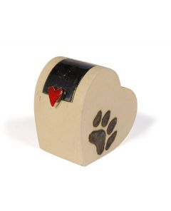 Urna funerária para animais de estimação em cerâmica
