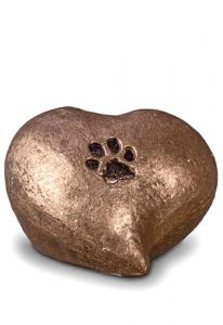Urna funerária para animais de estimação em cerâmica