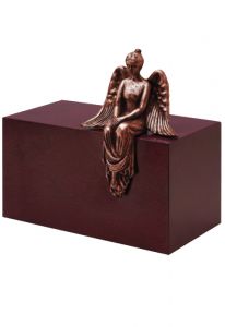 Urna funerária de anjo