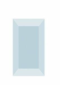 Vidro lapidado de vidro de cristal para lanternas