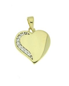 Pingente memorial em ouro amarelo 14k