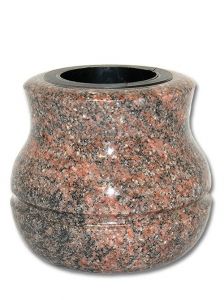 Vaso de flores memorial em pedra natural em diferentes tipos de granito