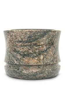 Vaso de flores memorial em pedra natural em diferentes tipos de granito