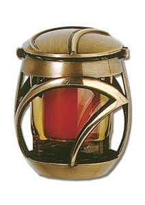 Lanterna de lembrança em bronze