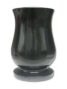 Vaso memorial em pedra natural em diferentes tipos de granito
