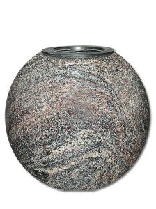 Vaso memorial em pedra natural em diferentes tipos de granito