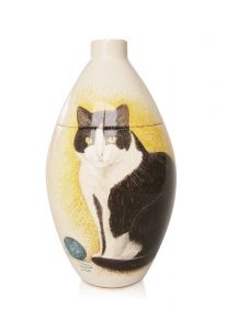 Urna funerária pintada à mão