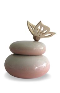 Urna para cinzas feita à mão