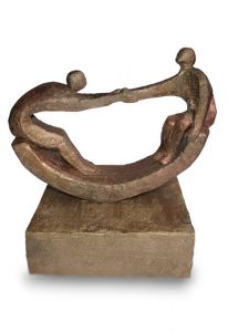 Escultura art urna para cinzas