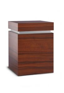 Urna para cinzas em madeira laminada
