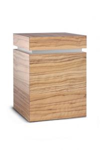 Urna para cinzas em madeira laminada