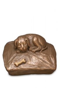Urna para cinzas de cachorro
