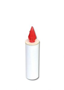 Lâmpada anual vermelho (9 meses) para túmulos ou lápides